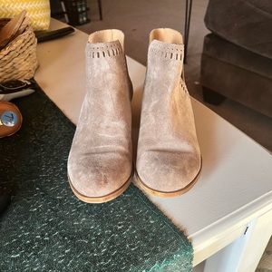 Lucky Brand cutout booties